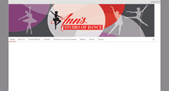 Desktop Screenshot of annsstudioofdance.com